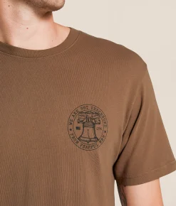 Howitzer Liberty Bell T-Shirt Teak Outlet