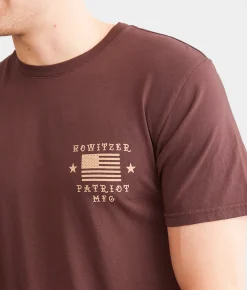 Graphic T-Shirts | Howitzer Liberty T-Shirt Maroon