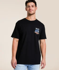 Tops|Graphic T-Shirts | Sullen Life Behind T-Shirt Jet Black