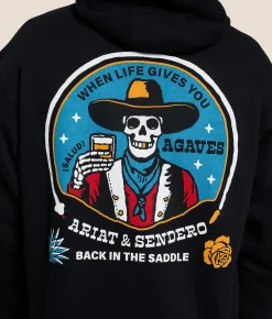 Ariat x Sendero Provisions Co. Life Gives You Sweatshirt Black Clearance