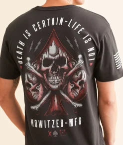 Howitzer Life T-Shirt Vintage Black Best