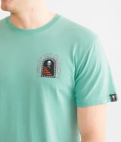 Graphic T-Shirts | Sullen Lifted T-Shirt Ocean Wave