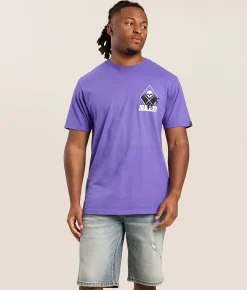 Sullen Lightning T-Shirt Blue Iris