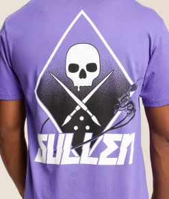 Sullen Lightning T-Shirt Blue Iris