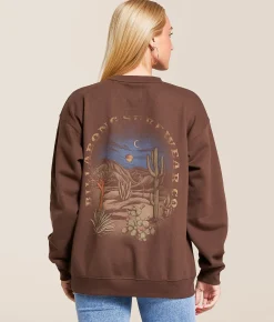 Billabong Light The Way Oversized Pullover Teak Sale