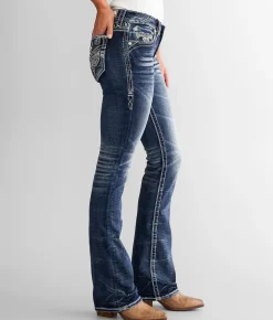 Jeans|Bottoms | Rock Revival Lilas Low Rise Boot Stretch Jean Lilas B205