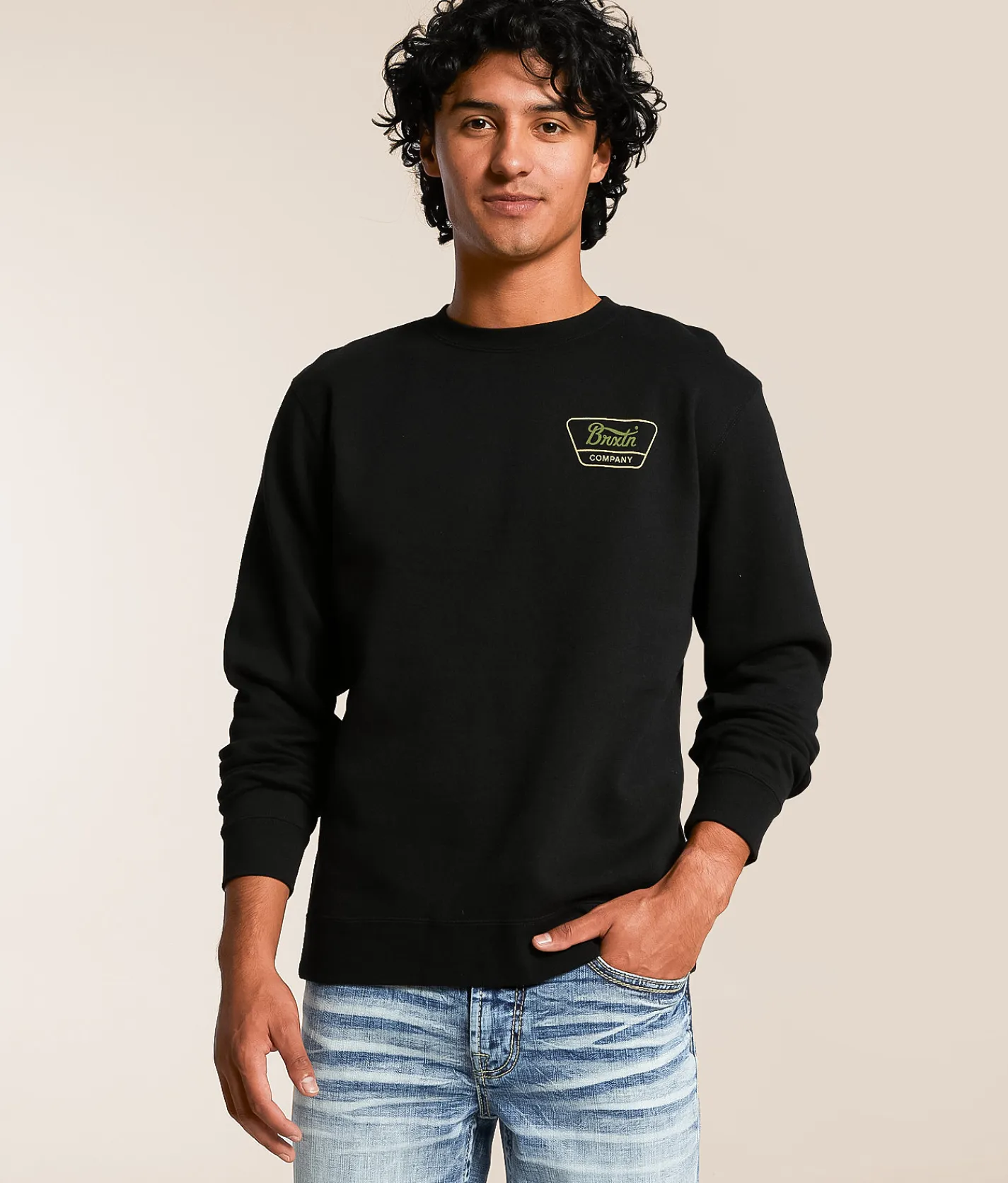 Tops | Brixton Linwood Pullover Black