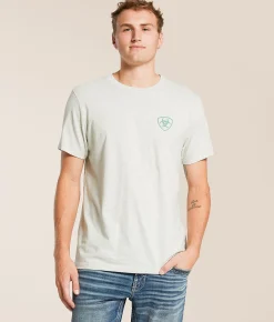 Ariat Lit Mesa Shield T-Shirt Oatmeal