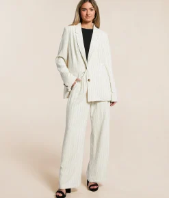 Tops|Coats & Jackets | Z Supply Livingstone Pinstripe Blazer Flax