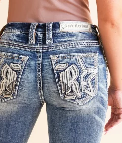 Jeans|Bottoms | Rock Revival Lizbeth Easy Boot Stretch Jean Lizbeth E205