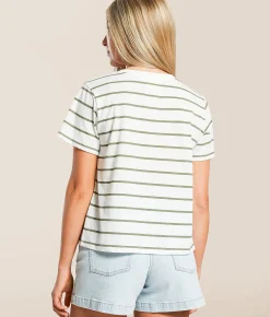 Tops | White Crow Liz T-Shirt Vetiver
