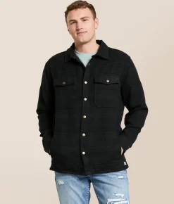 Tops | Billabong Lodge Flannel Shirt Dark Military