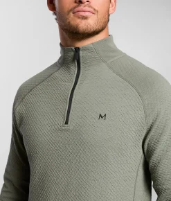 Tops | Maven Co-op Lodge Heat Quarter Zip Pullover Castor Grey