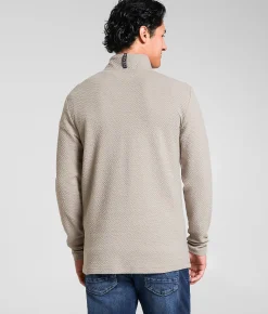 Maven Co-op Lodge Heat Quarter Zip Pullover Mourning Dove Outlet