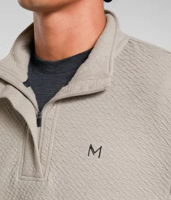 Maven Co-op Lodge Heat Quarter Zip Pullover Mourning Dove Outlet