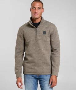 Maven Co-op Lodge Quarter Zip Pullover Morel Hot