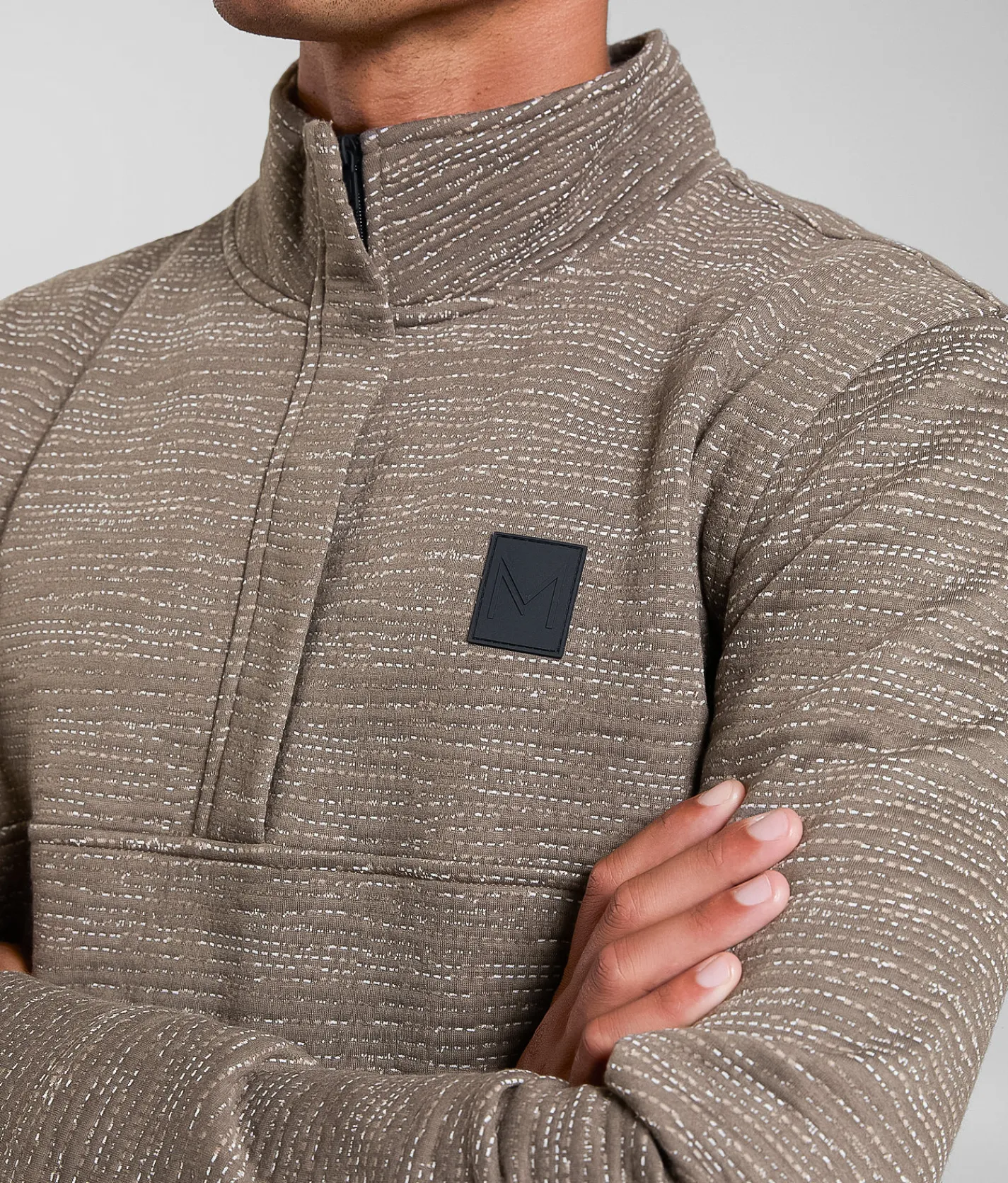 Maven Co-op Lodge Quarter Zip Pullover Morel Hot