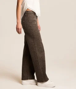Jeans|Bottoms | HIDDEN Logan Cheetah Dad Stretch Jean Brown Cheetah