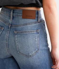 HIDDEN Logan Dad Cargo Stretch Jean Medium Dark