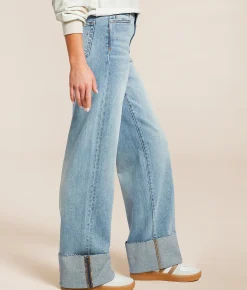 Jeans|Bottoms | HIDDEN Logan Dad Cuffed Stretch Jean Vintage