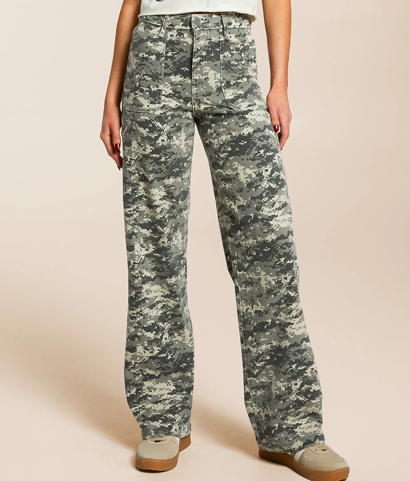 HIDDEN Logan Dad Digi Camo Stretch Jean Digital Camo Clearance