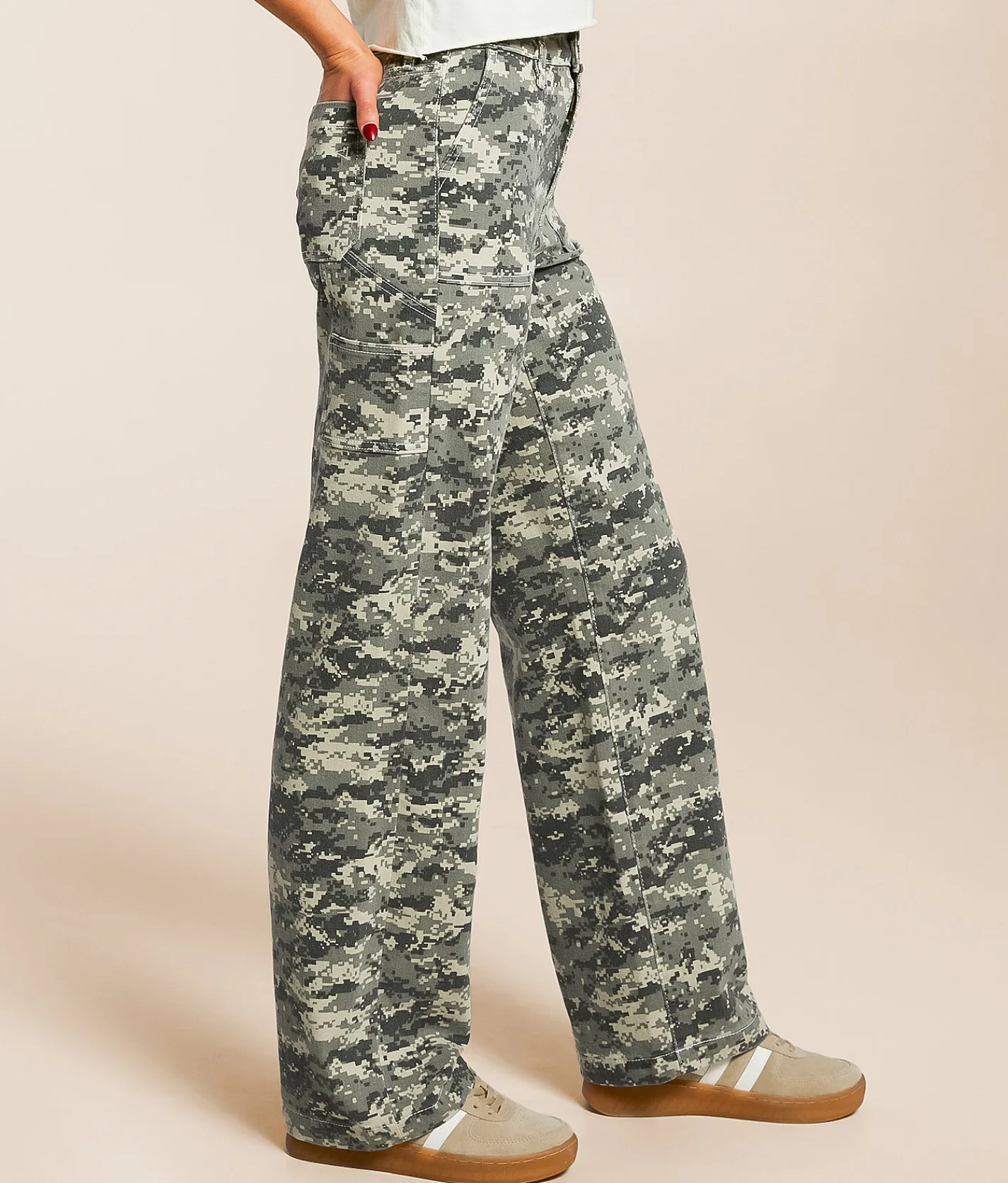 HIDDEN Logan Dad Digi Camo Stretch Jean Digital Camo Clearance