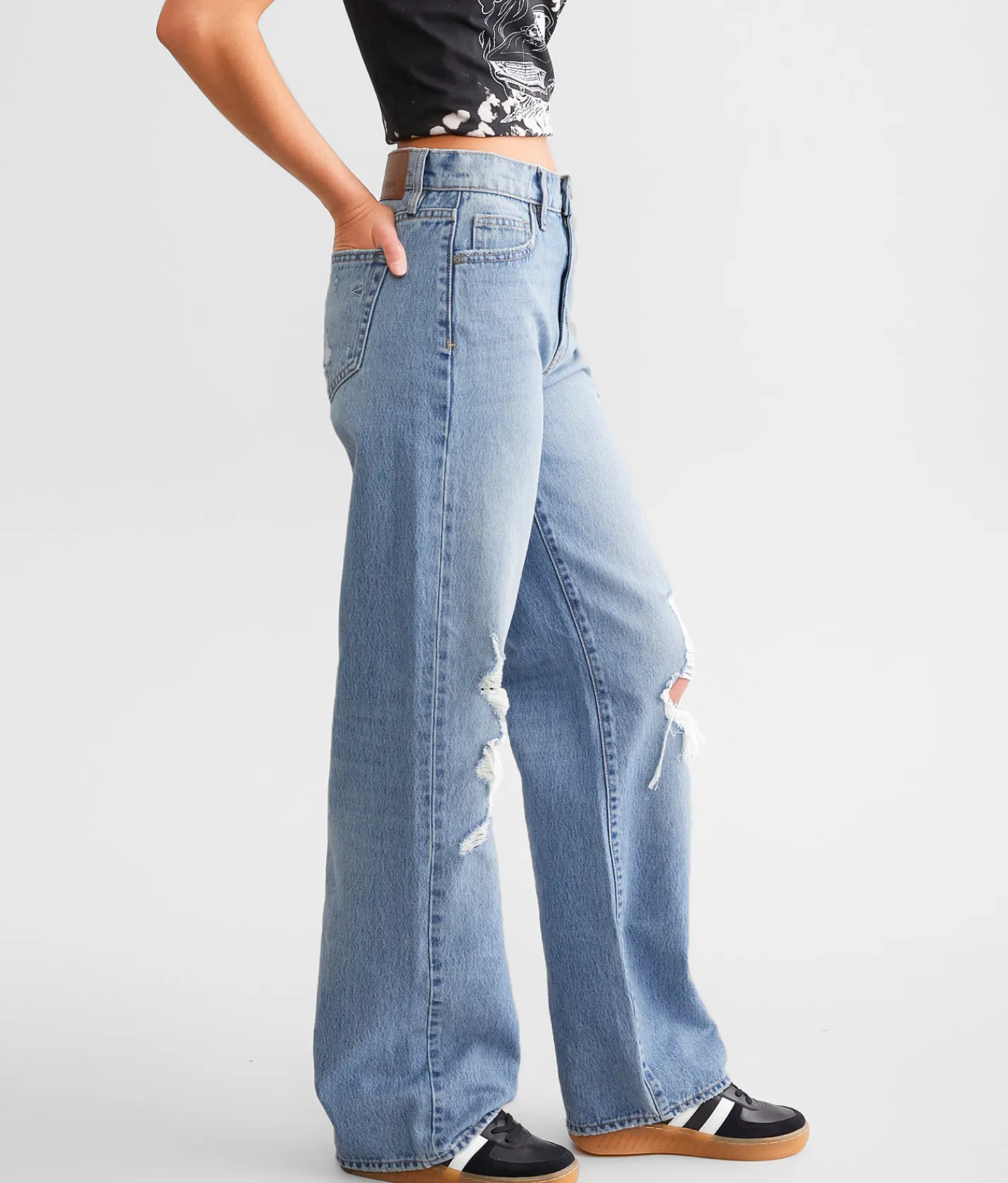 HIDDEN Logan Dad Jean Medium Light Discount