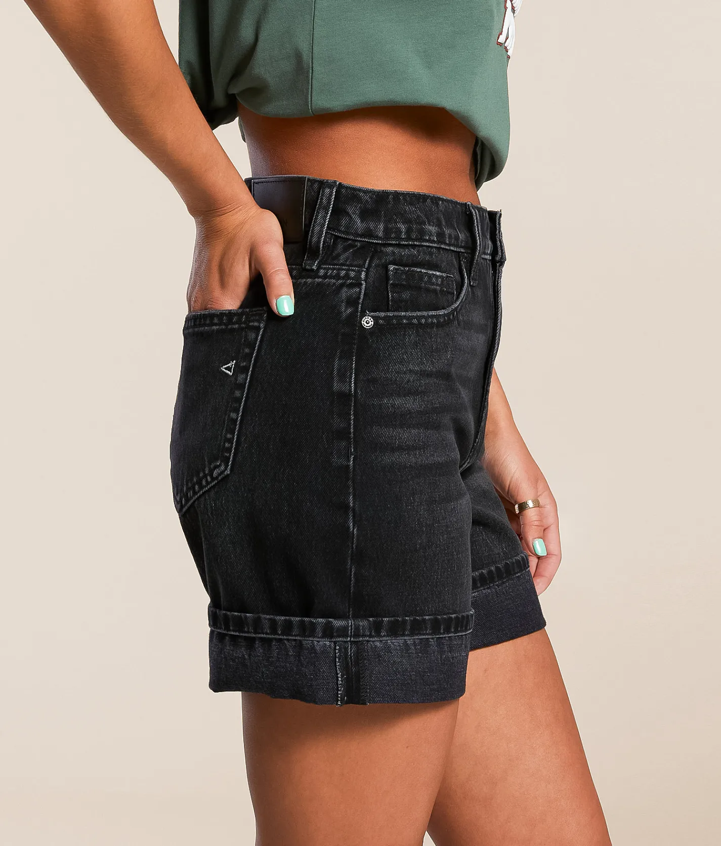 Bottoms|Shorts | HIDDEN Logan Dad Short Black