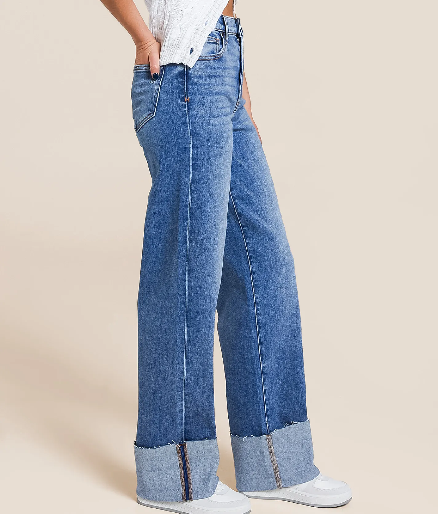 HIDDEN Logan Dad Stretch Jean Silver Lining Sale