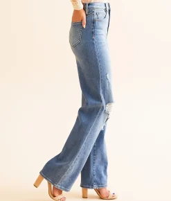 Bottoms | HIDDEN Logan Dad Stretch Jean Medium