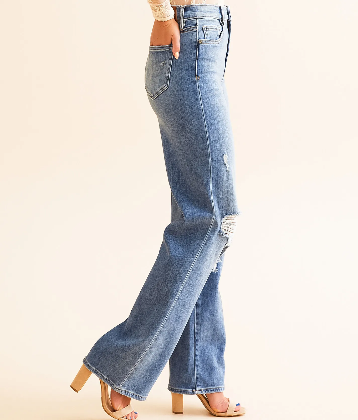 Bottoms | HIDDEN Logan Dad Stretch Jean Medium