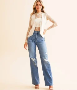 HIDDEN Logan Dad Stretch Jean Medium Clearance