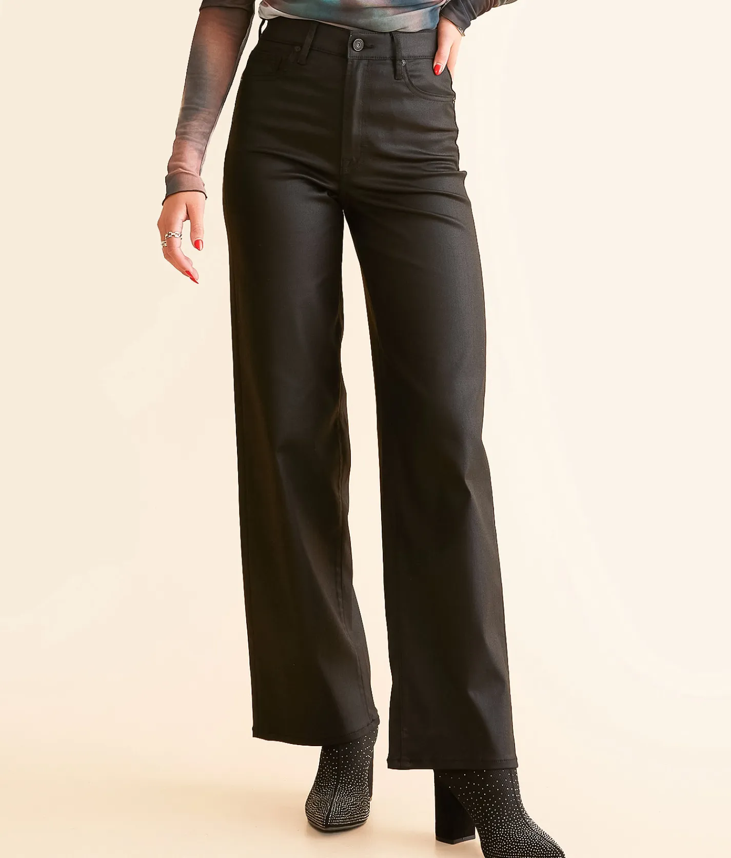 Bottoms | HIDDEN Logan Dad Stretch Pant Black