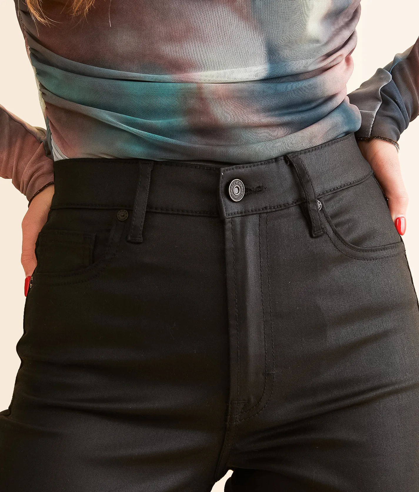 Bottoms | HIDDEN Logan Dad Stretch Pant Black