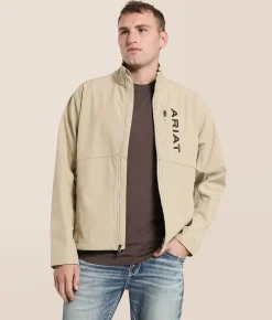 Tops|Coats & Jackets | Ariat Logan Softshell Jacket White Pepper