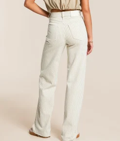 HIDDEN Logan Striped Dad Stretch Jean Chasing Sunsets Clearance