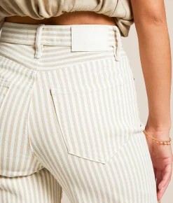 HIDDEN Logan Striped Dad Stretch Jean Chasing Sunsets Clearance