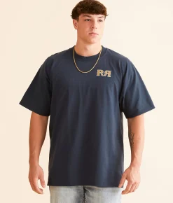 Graphic T-Shirts | Rock Revival Logan T-Shirt Navy
