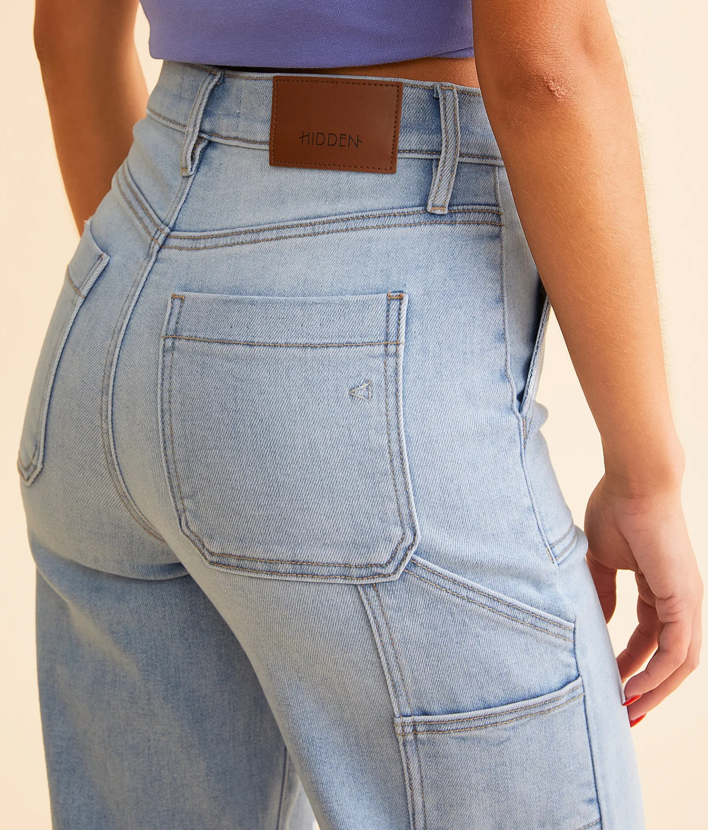 Jeans|Bottoms | HIDDEN Logan Utility Stretch Jean Light