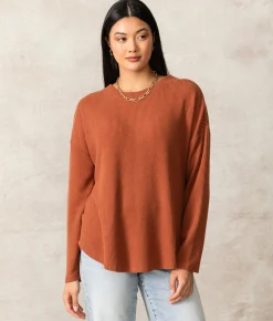 Buckle Black Logan Waffle Top Coconut Shell Best