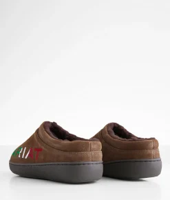 Shoes | Ariat Logo Leather Clog Slipper Stone Mexico