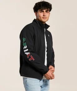 Tops|Coats & Jackets | Ariat Logo 2.0 Mexico Softshell Jacket Black
