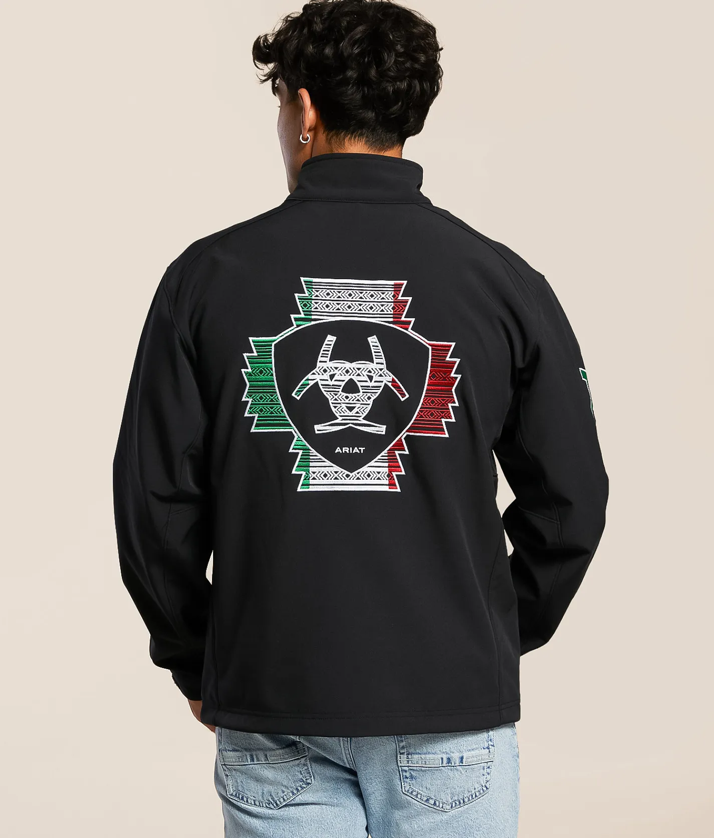Tops|Coats & Jackets | Ariat Logo 2.0 Mexico Softshell Jacket Black