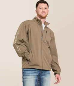 Tops|Coats & Jackets | Ariat Logo 2.0 Patriot Softshell Jacket Morel