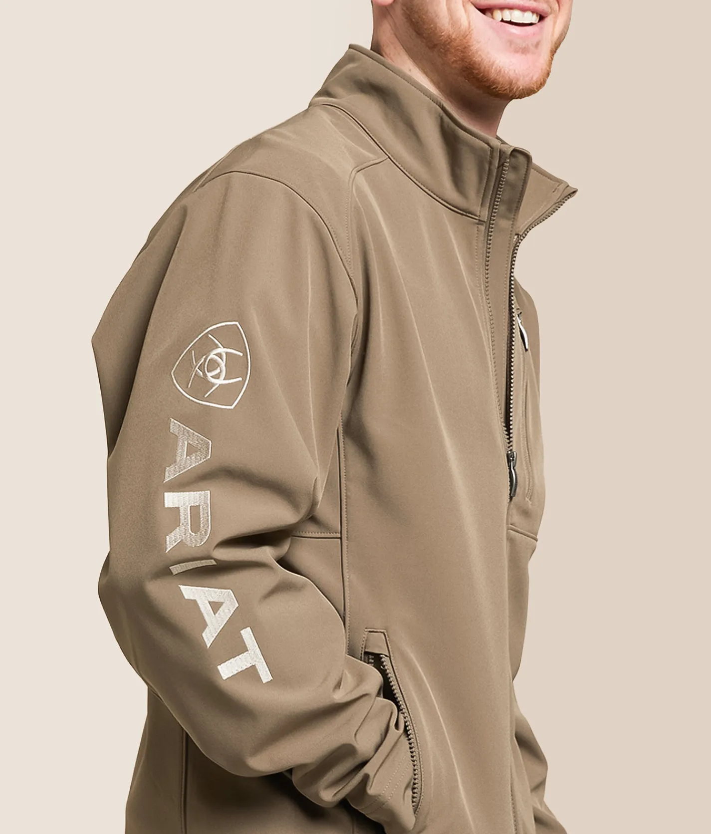 Tops|Coats & Jackets | Ariat Logo 2.0 Patriot Softshell Jacket Morel