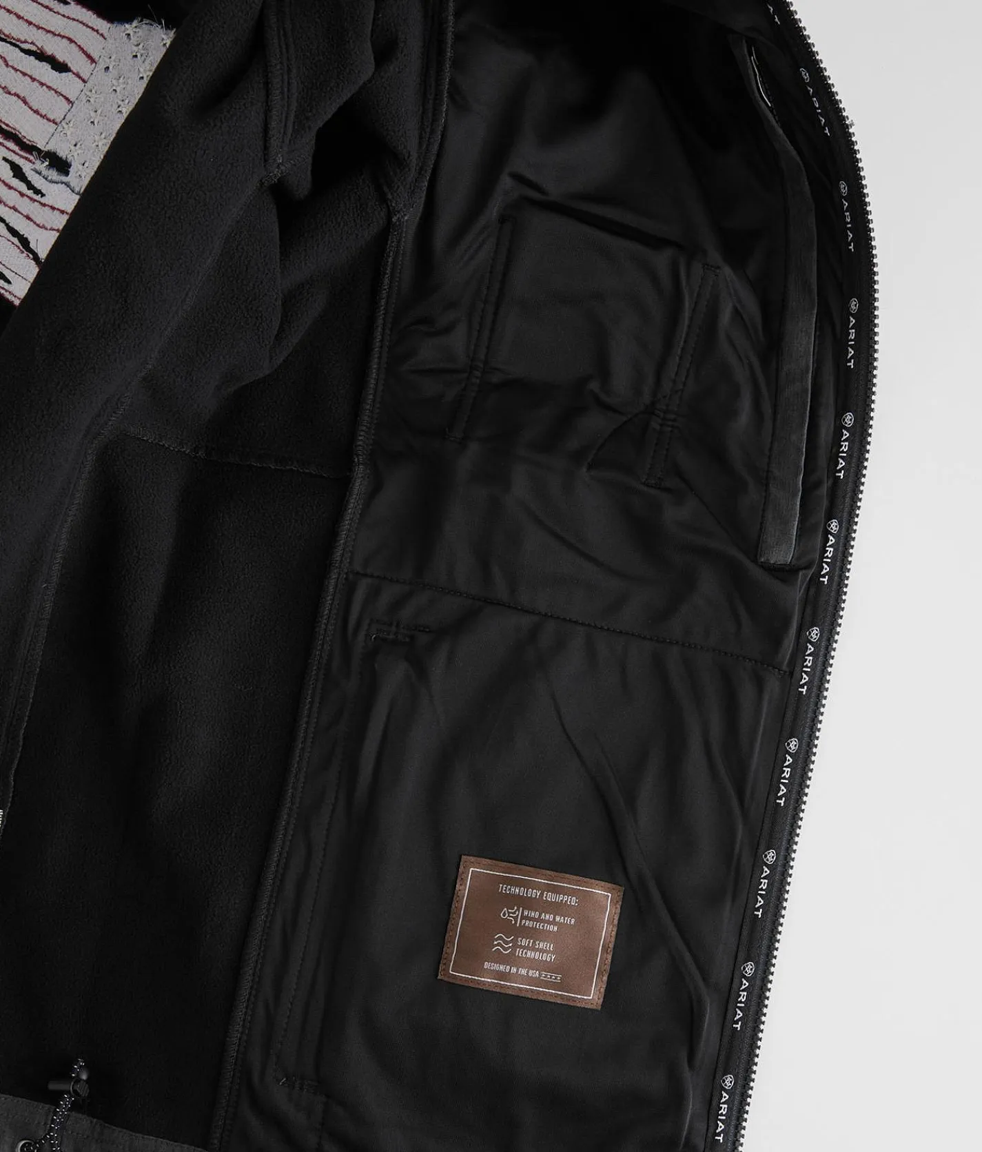 Ariat Logo 2.0 Patriot Softshell Jacket Charcoal Online