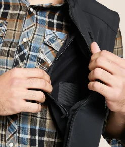 Tops|Coats & Jackets | Ariat Logo 2.0 Patriot Softshell Vest Black