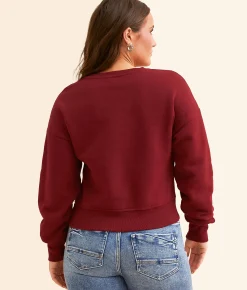 Wrangler® Logo Pullover Red Discount