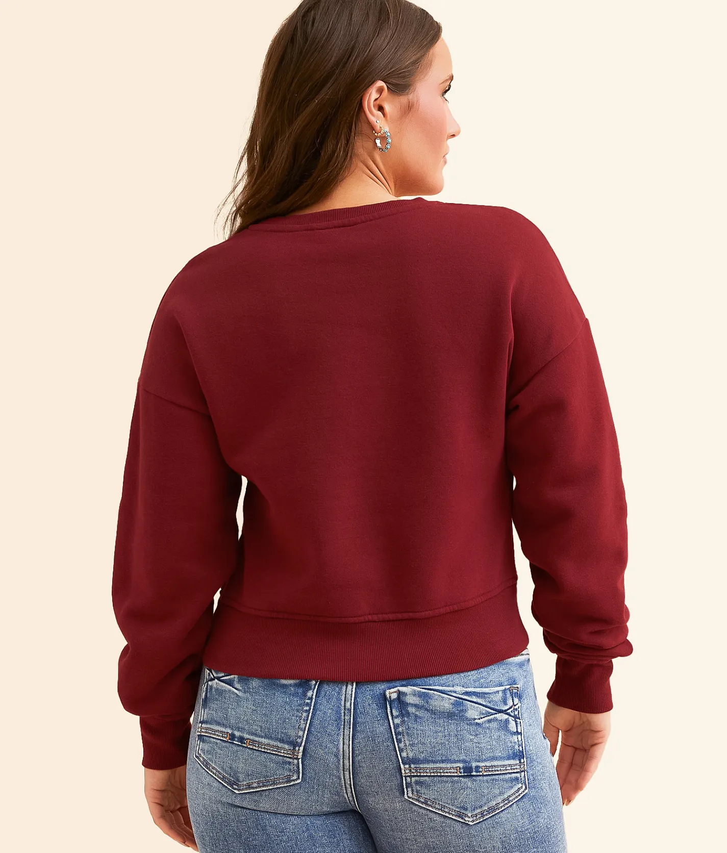 Wrangler® Logo Pullover Red Discount