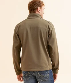 Ariat Logo 2.0 Softshell Jacket Crocodile Heather Discount